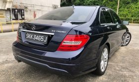 Mercedes C180 BlueEfficiency 2013 Blue Push Start